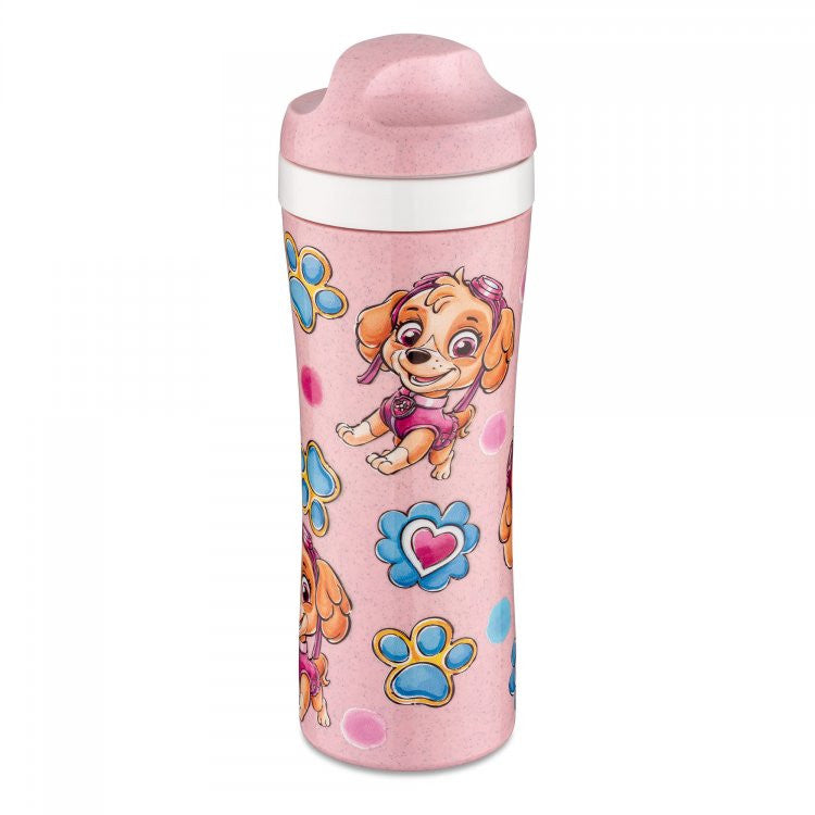 Koziol OASE Kindertrinkflasche 425 ml – BPA-frei, biozirkulärer Kunststoff, Schraubdeckel, Paw Patrol