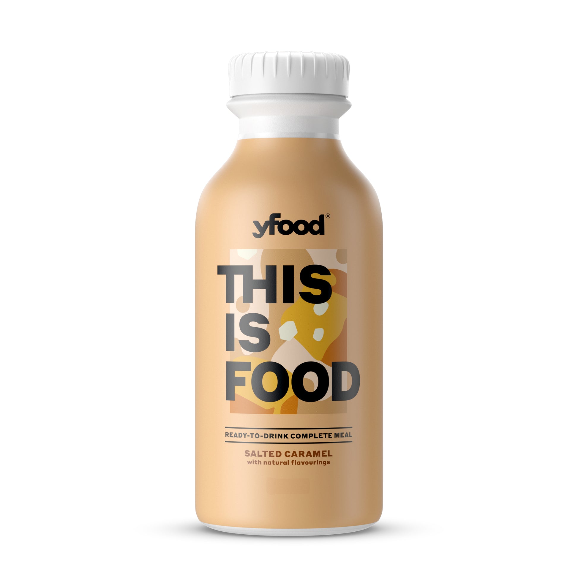 YFood Trinkmahlzeit Salted Caramel, glutenfrei, laktosefrei – 6×500 ml