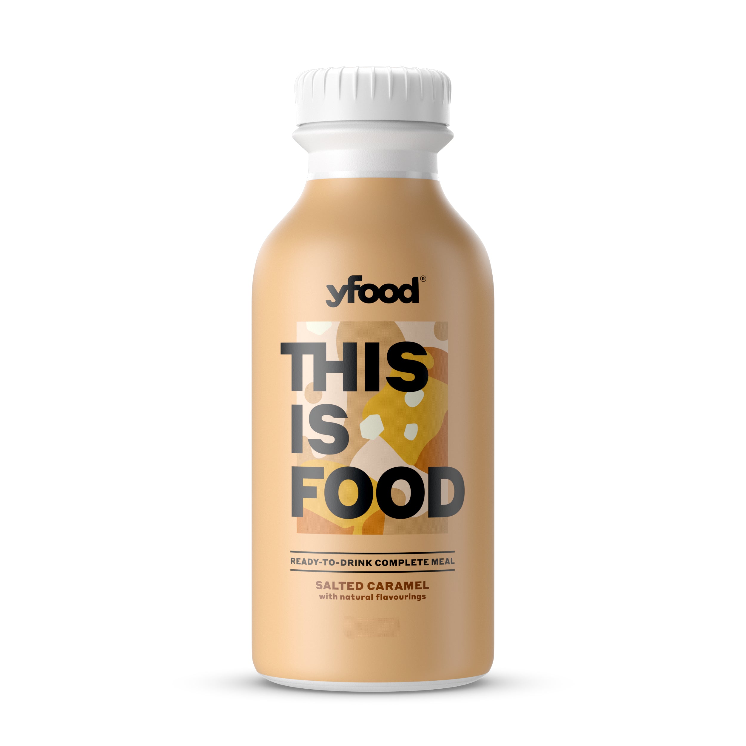YFood Trinkmahlzeit Salted Caramel, glutenfrei, laktosefrei – 6×500 ml
