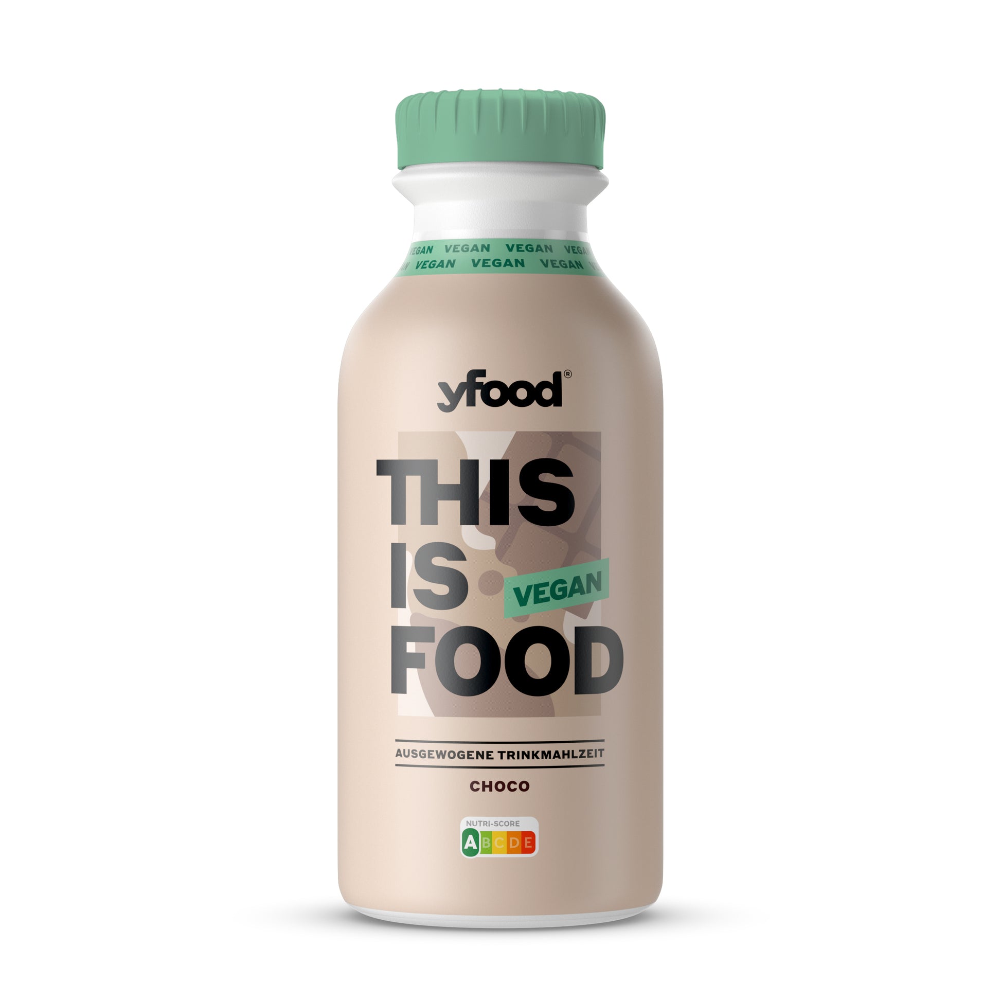 YFood Trinkmahlzeit Schokolade vegan Flasche – 6×500 ml