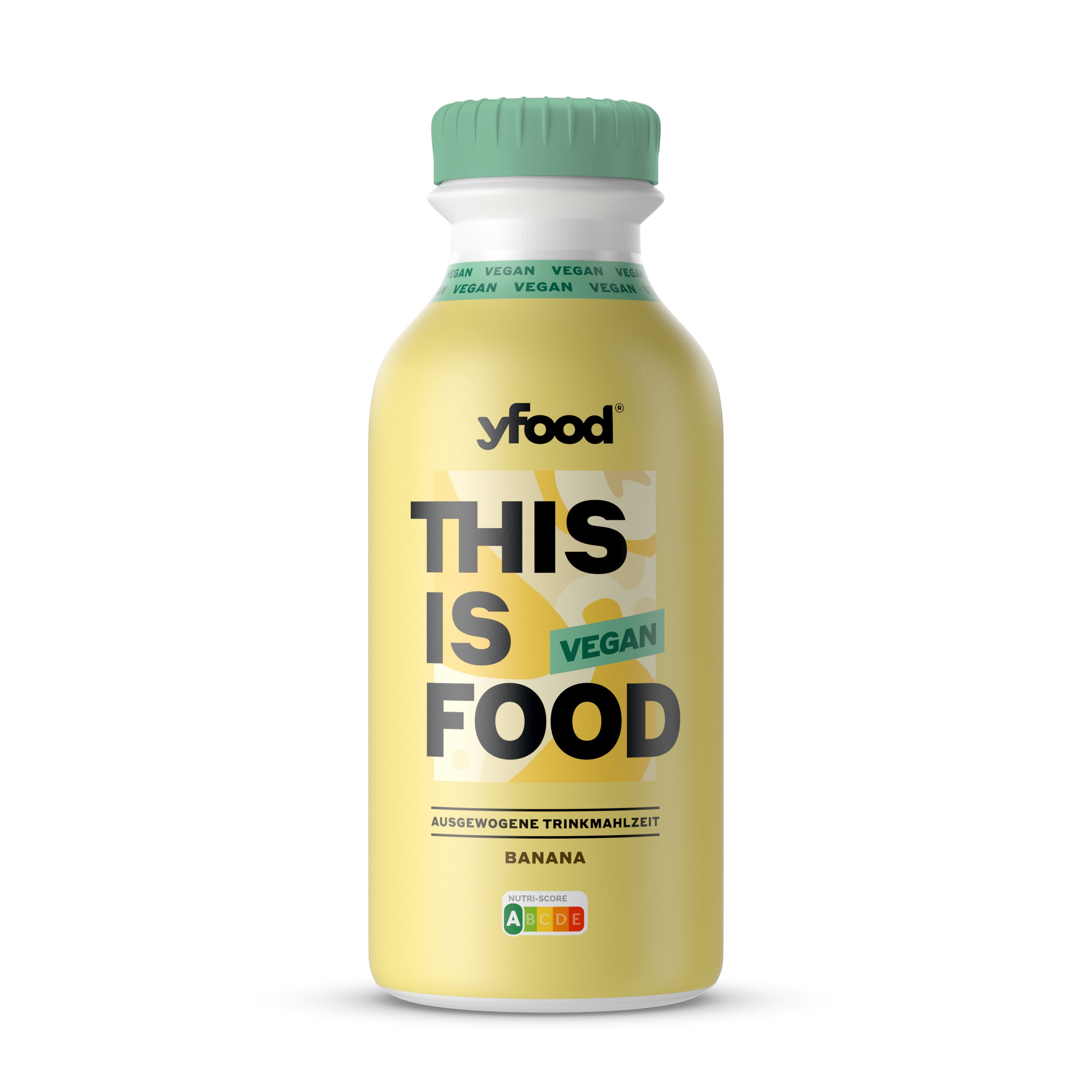 YFood – Trinkmahlzeit, Banane, zuckerfrei, vegan – 6 × 5 dl