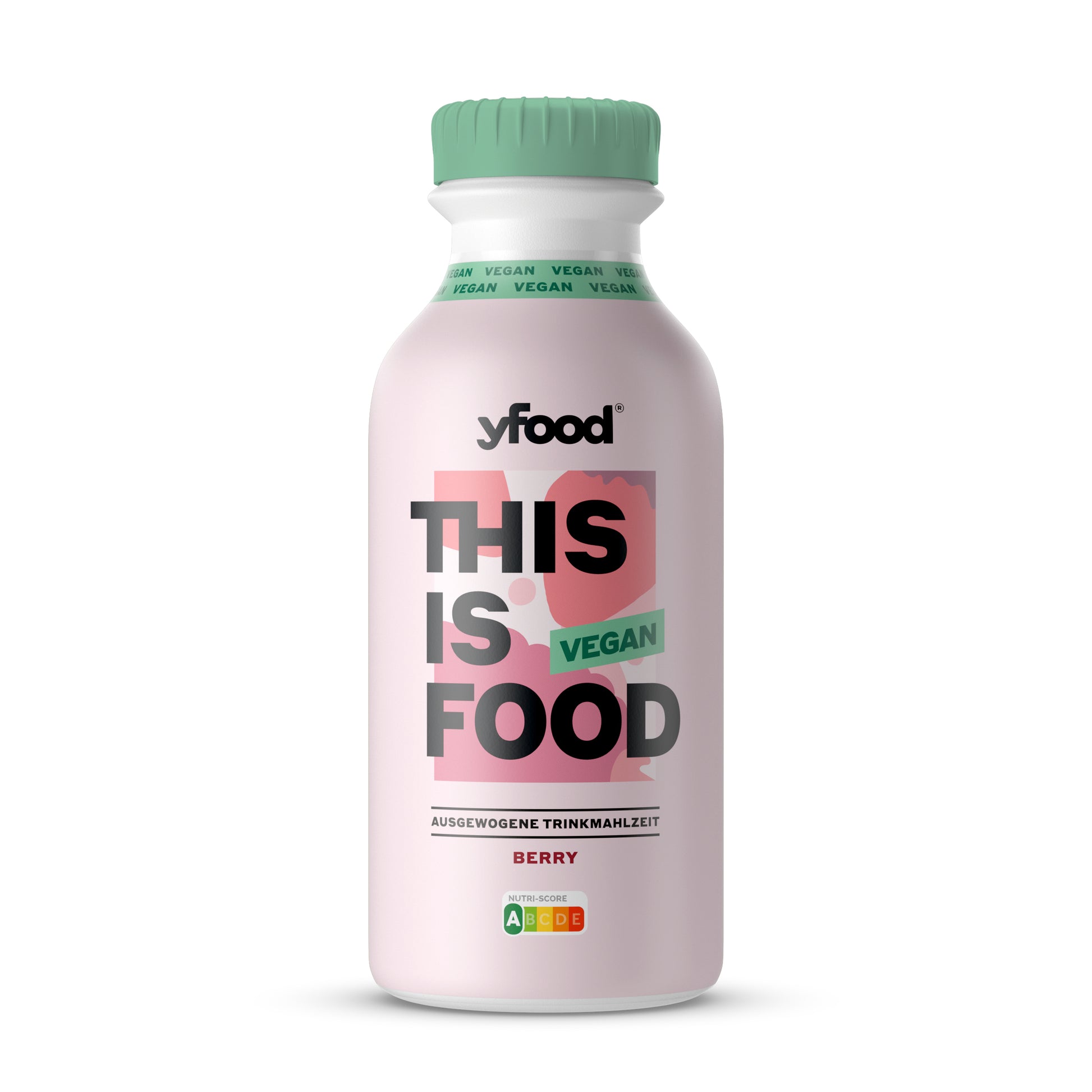 YFood Trinkmahlzeit Beeren, vegan, glutenfrei – 6×500 ml