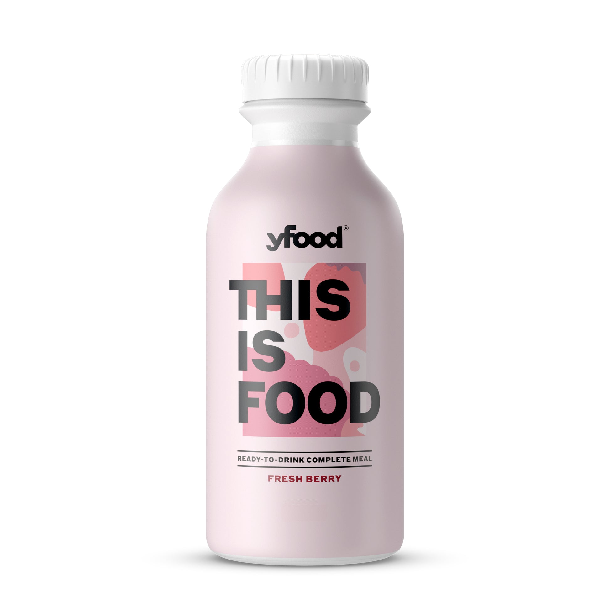 YFOOD Trinkmahlzeit, Erdbeere, zuckerfrei – 5 dl