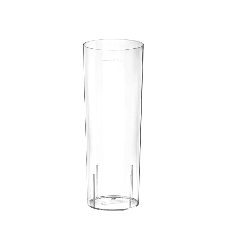 Weita Trinkbecher, PS – 3 dl, transparent – 10 Stk.