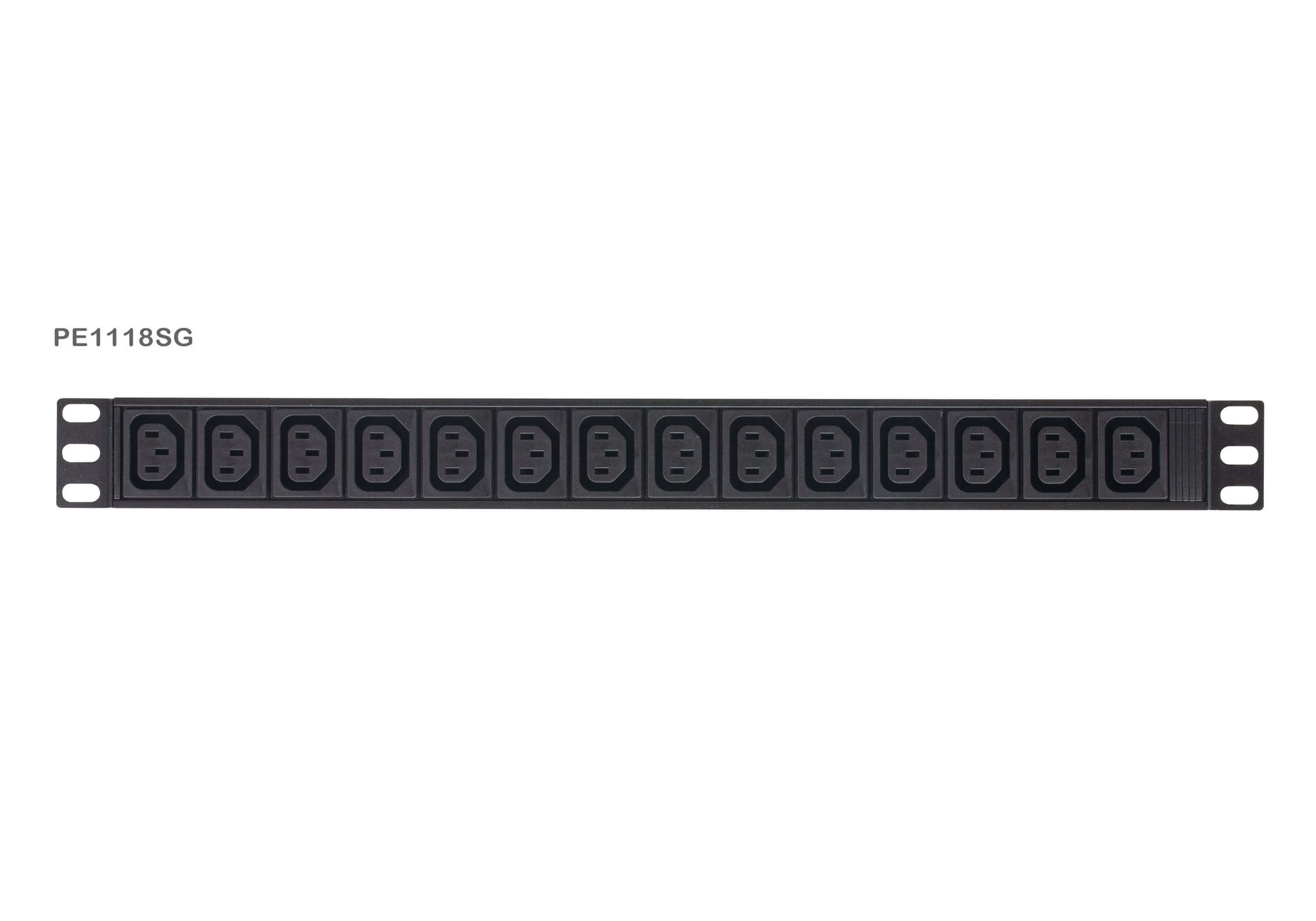 ATEN Rack-PDU – Überwacht, LCD, Rack 1U, 10 A 100–240 V, 18×C13, C14, 3 m