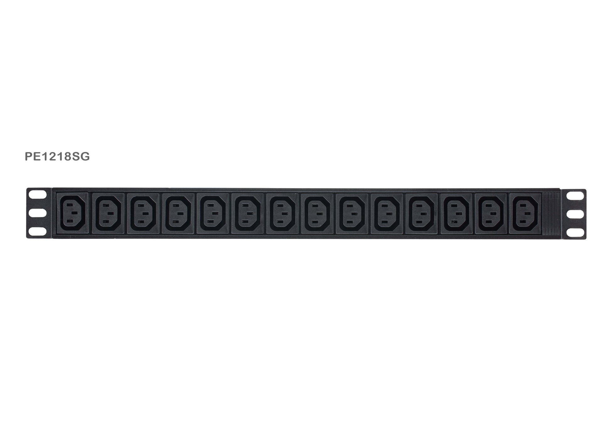 ATEN PE1218SG – Rack-PDU mit Messfunktion, 18× IEC C13, 16 A, IEC C20 Stecker, 1U horizontal