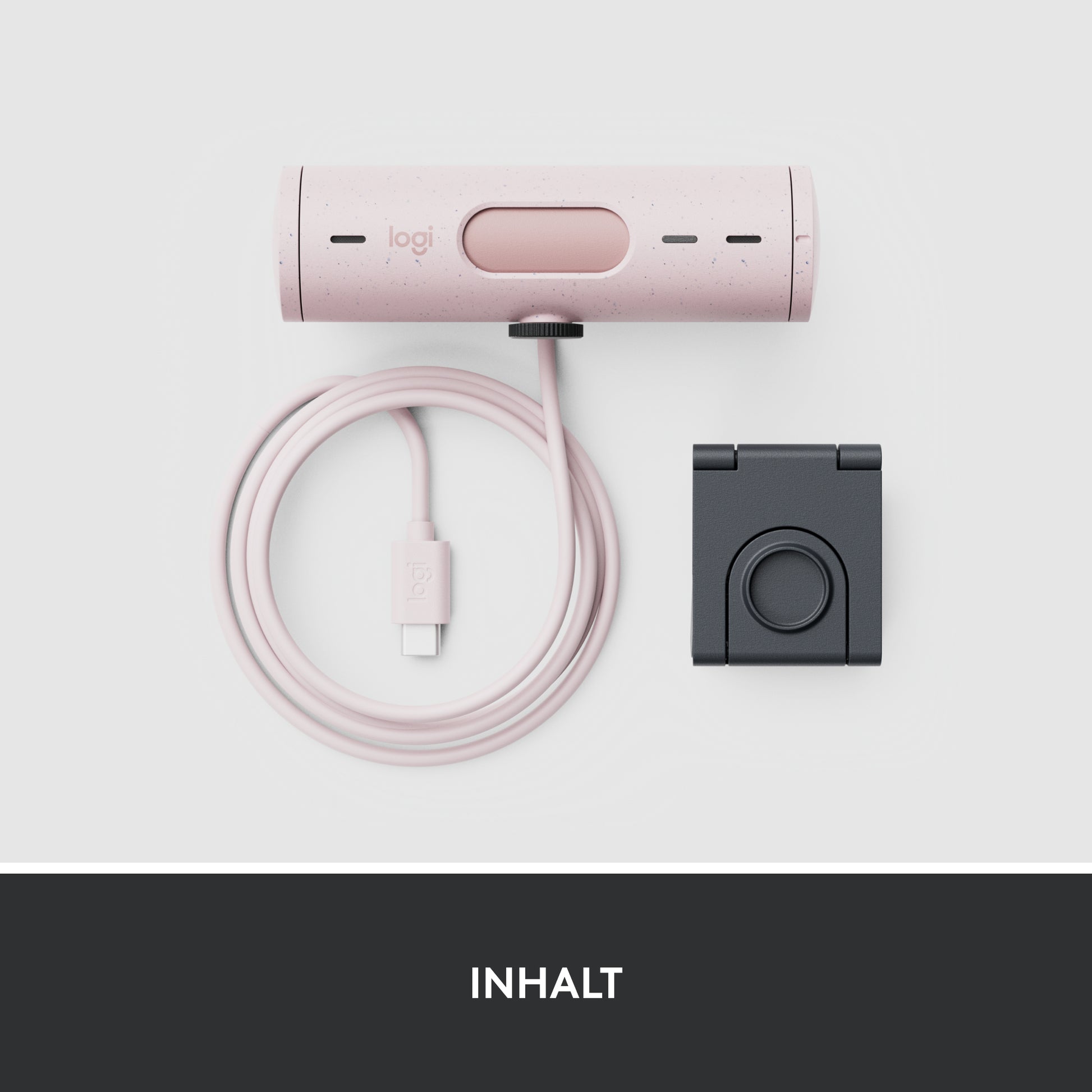 Logitech Brio 500 – Webcam – Rose
