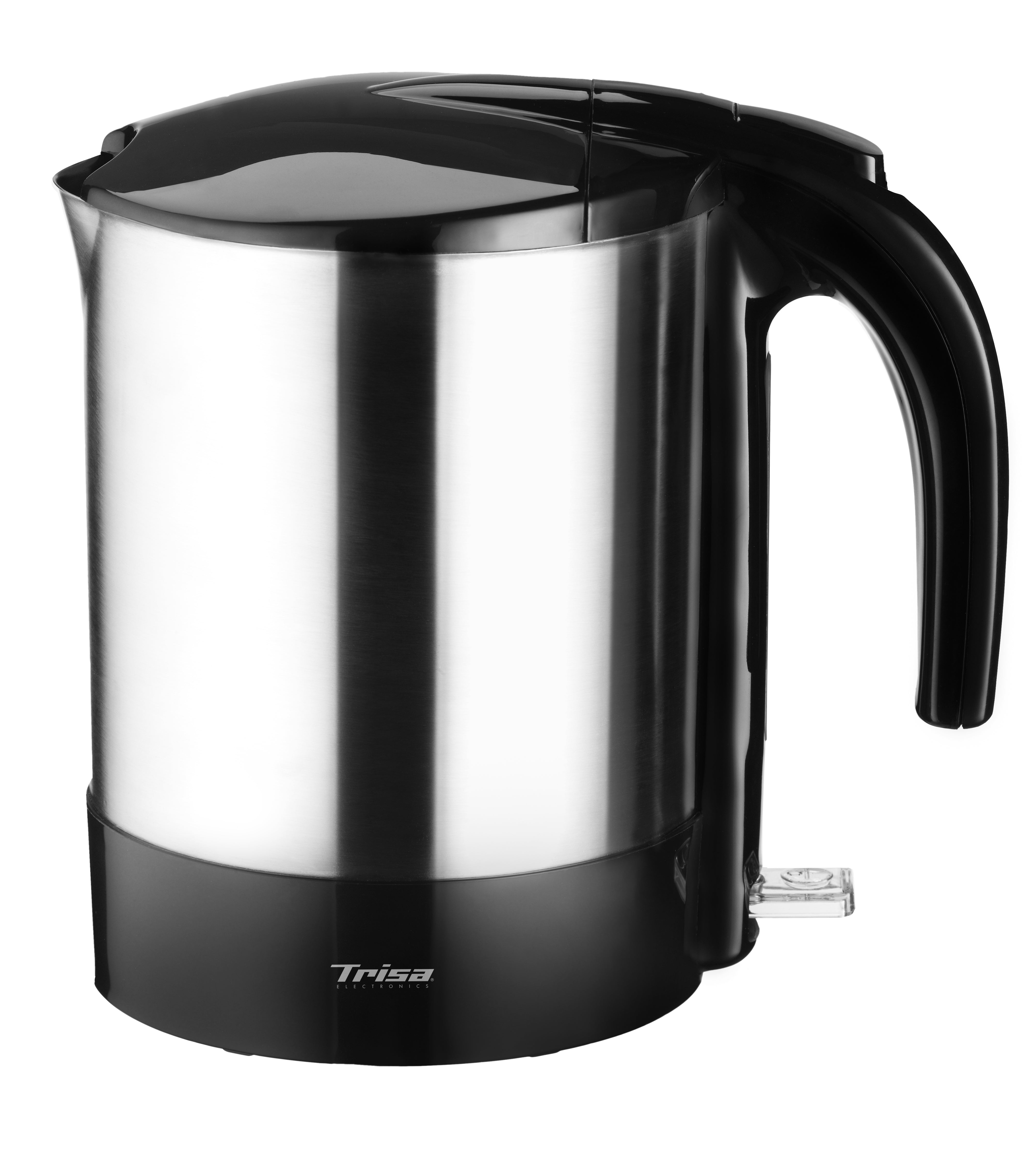 Trisa Comfort Boil Wasserkocher – 1,7 l, Edelstahl, Schwarz, W4875