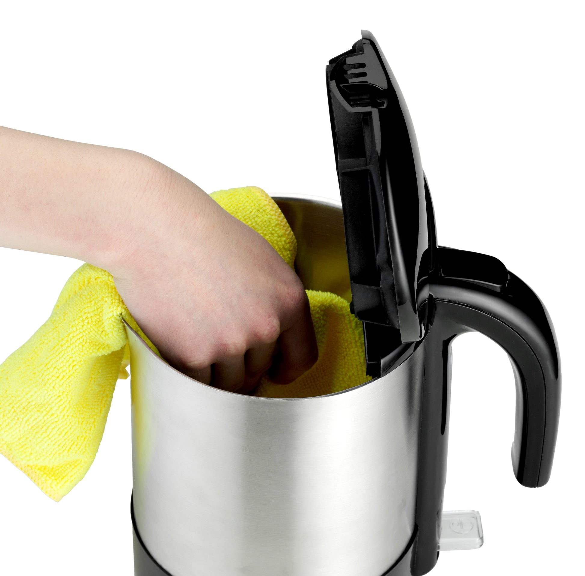Trisa Comfort Boil Wasserkocher – 1,7 l, Edelstahl, Schwarz, W4875