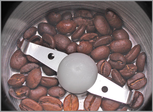 Trisa Kaffeemühle Macinino Caffè – 60 g, Schlagmesser, 150 W – Edelstahl