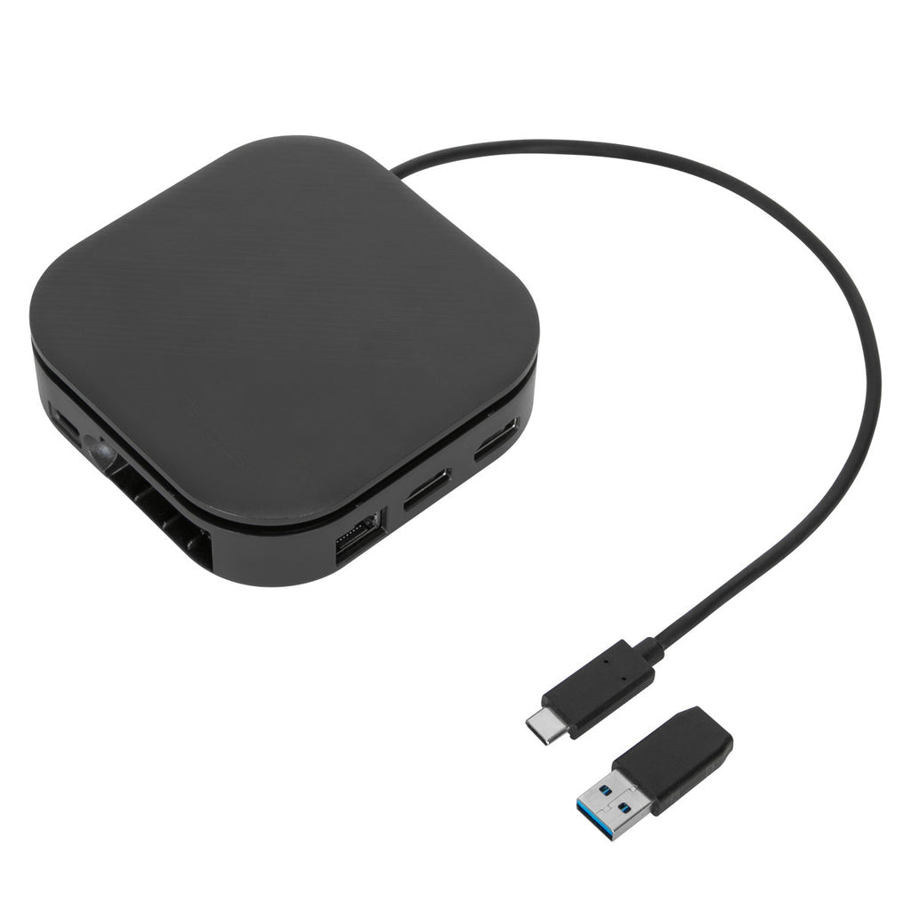 Targus DOCK116GLZ Multiport-Adapter – USB-C, 2× HDMI, 2× USB-A, 80 W PD, für Windows/Mac/ChromeOS