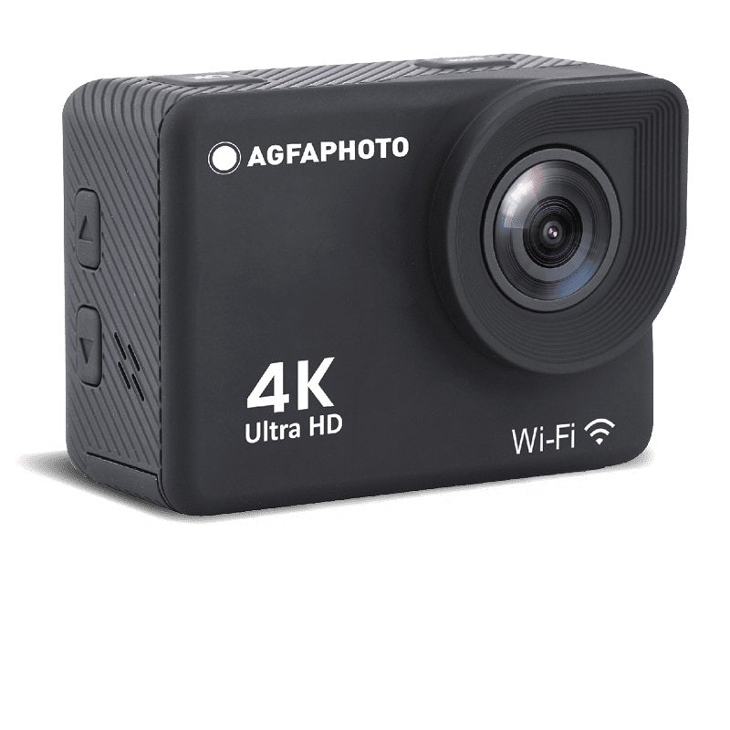 AgfaPhoto AC9000 – Unterwasserkamera, wasserdicht bis 30 m, 12 MP, 4K, schwarz