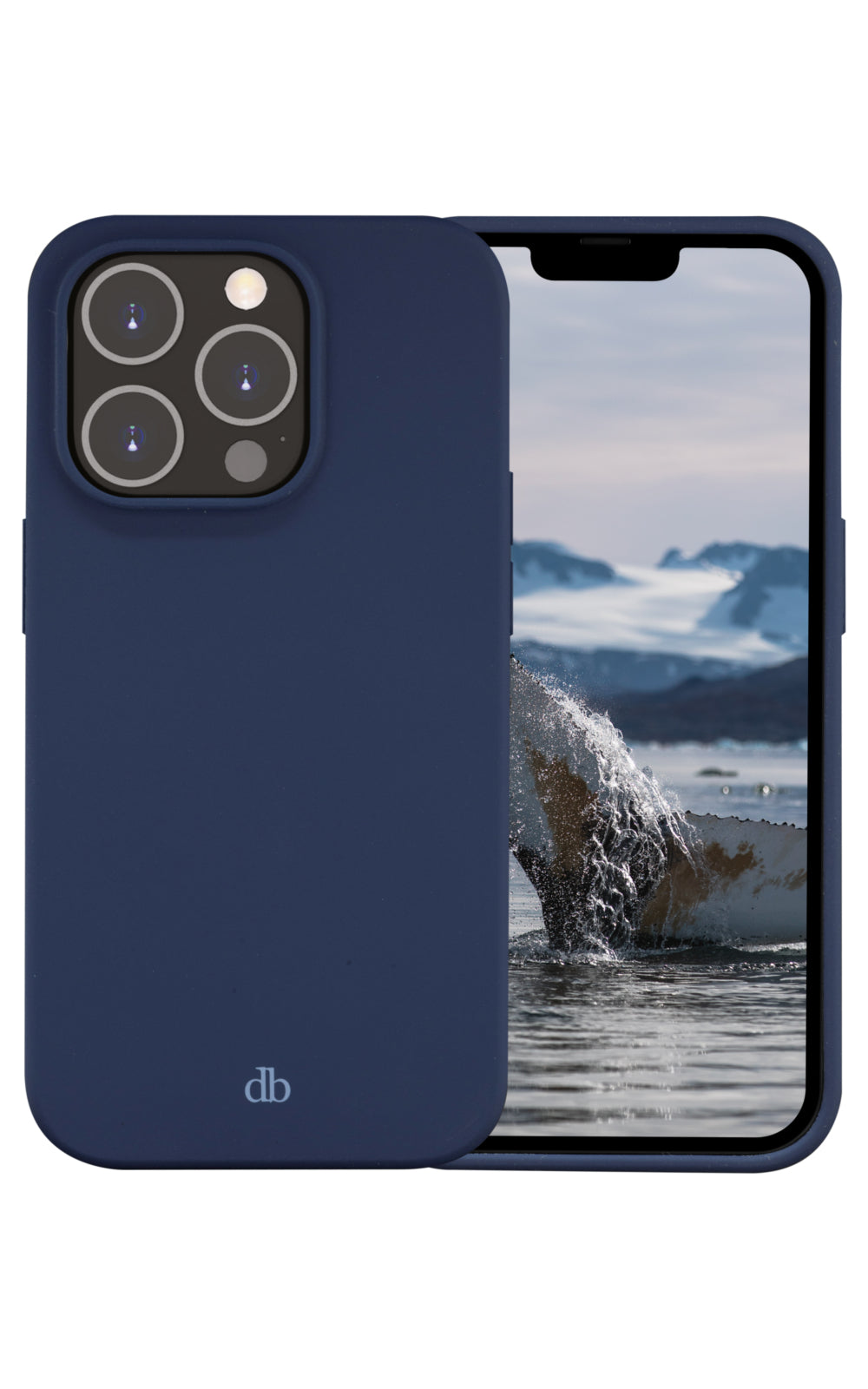 dbramante1928 Costa Rica – Backcover – für Apple iPhone 14 Pro, Recycling-Kunststoff + Silikon, Pacific Blue