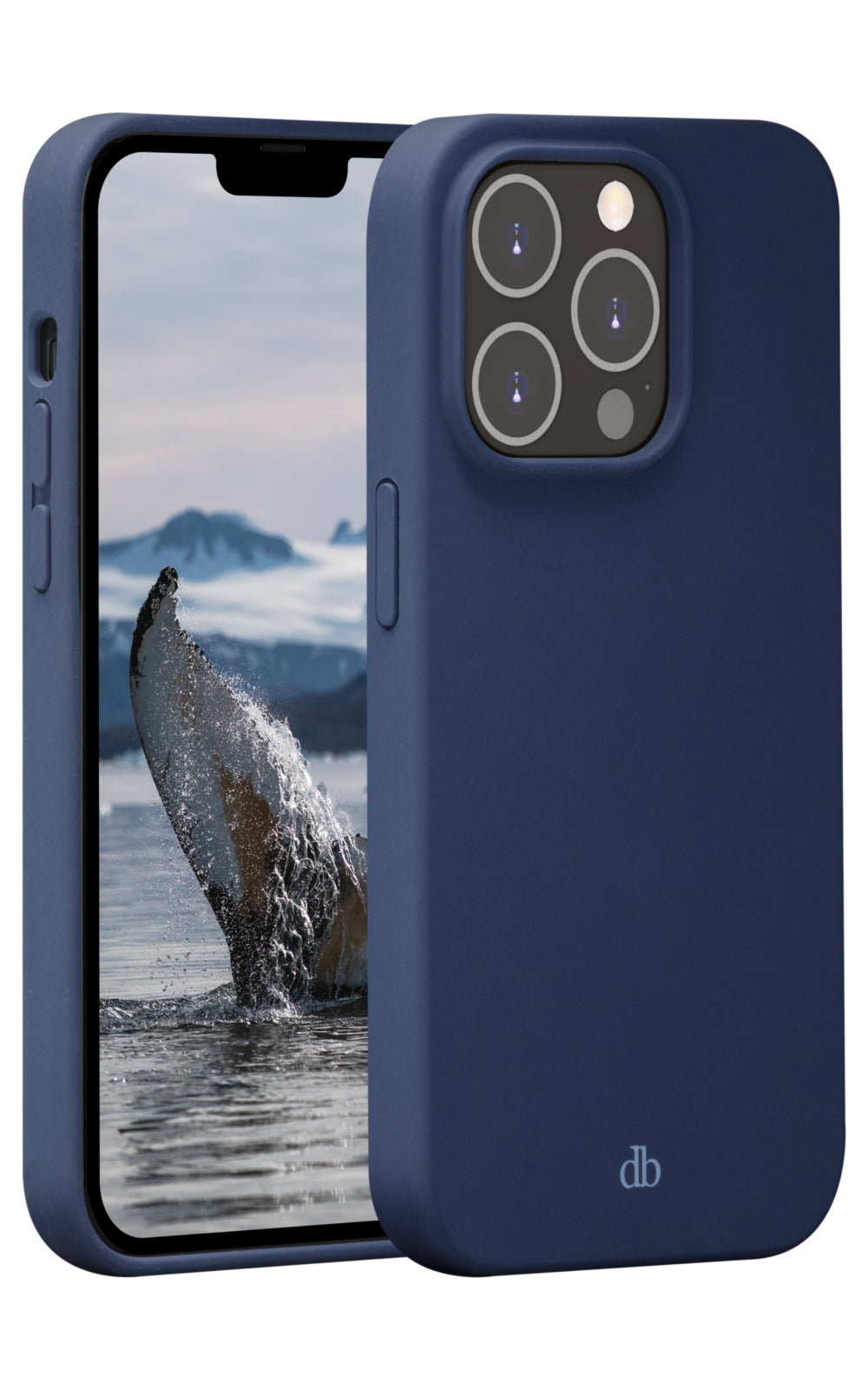 dbramante1928 Costa Rica – Backcover – für Apple iPhone 14 Pro, Recycling-Kunststoff + Silikon, Pacific Blue