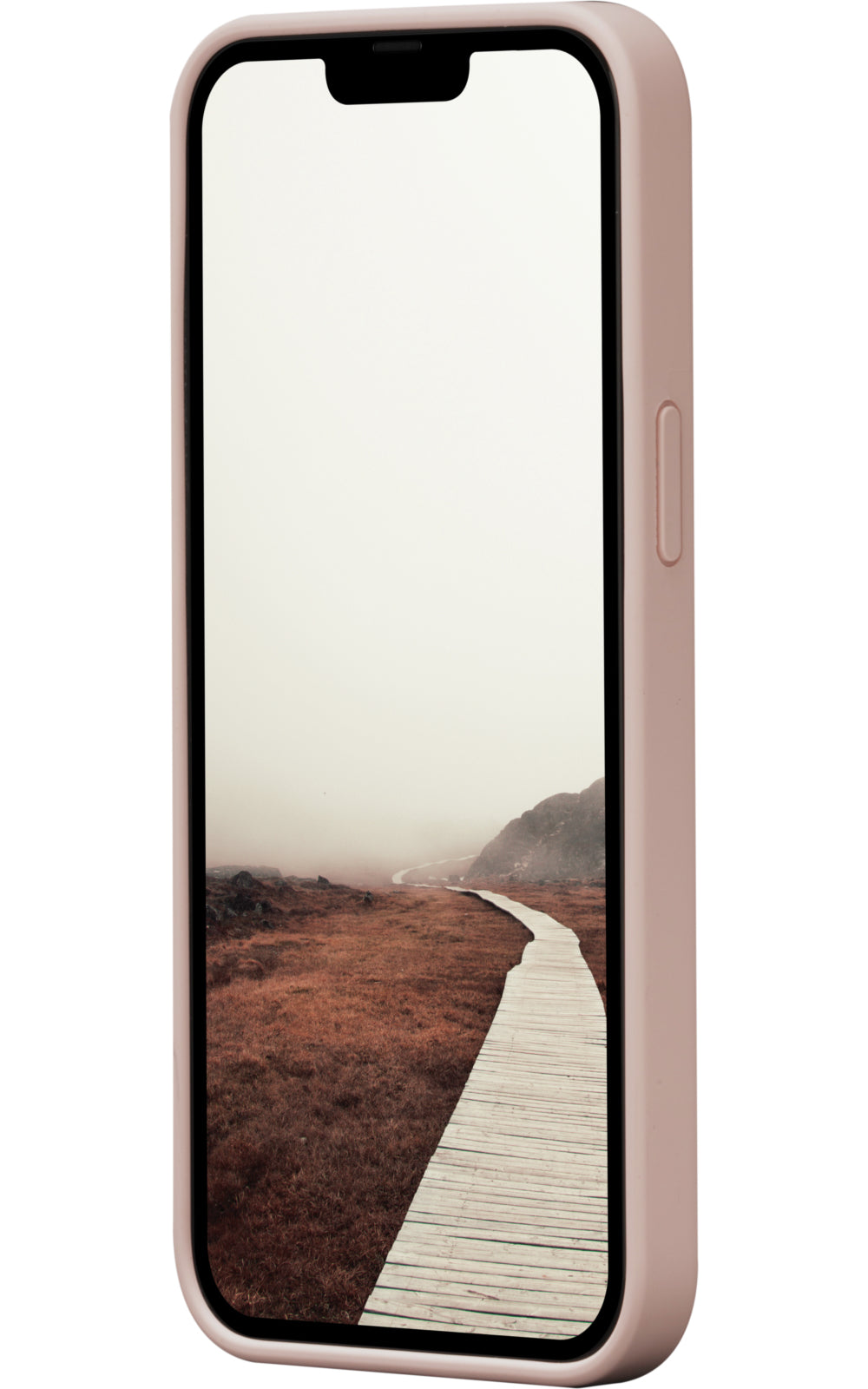dbramante1928 Costa Rica Backcover – für Apple iPhone 14 Pro Max, Recycling-Kunststoff + Silikon, Pink Sand
