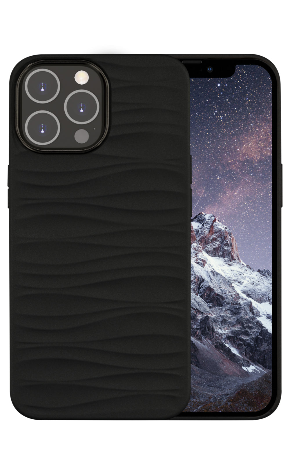 dbramante1928 Backcover – für Apple iPhone 14 Pro Max, Recycling-Kunststoff, schwarz, bis 1,2 m sturzsicher