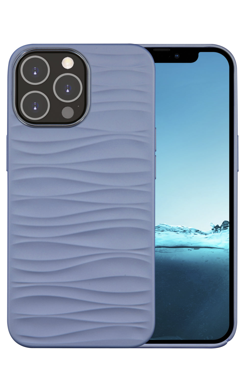dbramante1928 Backcover – für Apple iPhone 14 Pro Max, Blau, bis 1,2 m sturzsicher, kabelloses Laden