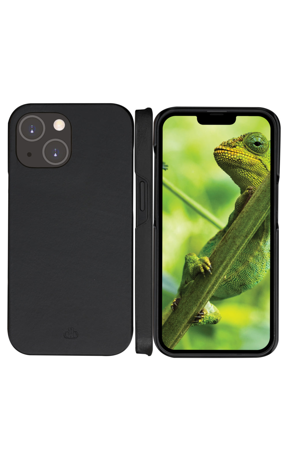 dbramante1928 Lynge Folio – für Apple iPhone 14, 3 Kartenfächer, Leder, Schwarz