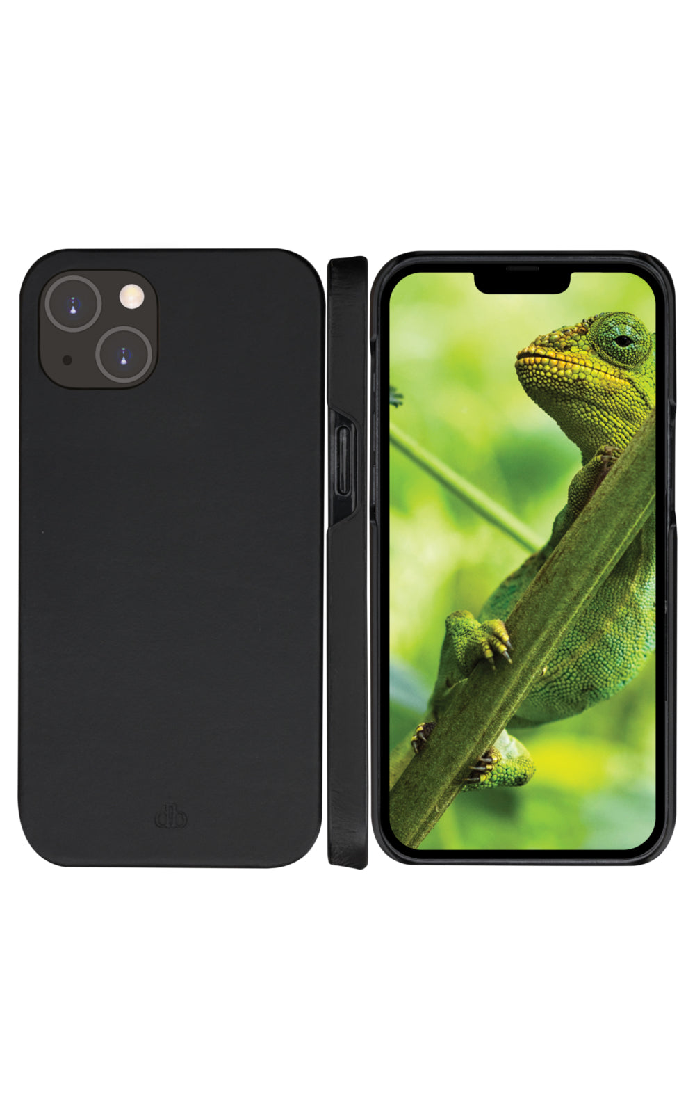 dbramante1928 Lynge – Folio – für Apple iPhone 14 Plus, Leder, Schwarz, Magnetverschluss, RFID-beständig