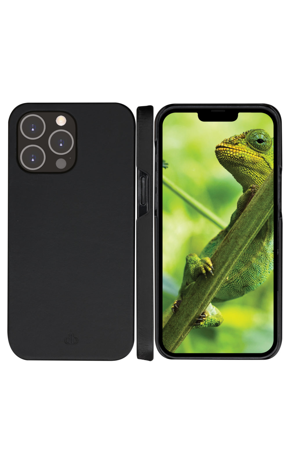 dbramante1928 Folio – für Apple iPhone 14 Pro Max, mit Kartenfach, Leder, schwarz