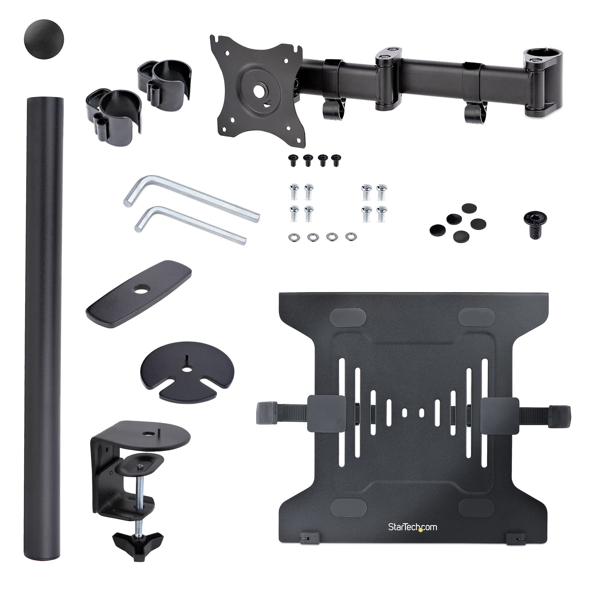 StarTech.com Monitorarm Tischhalterung – 13–34" – VESA 75×75/100×100 mm – bis 8 kg pro Monitor