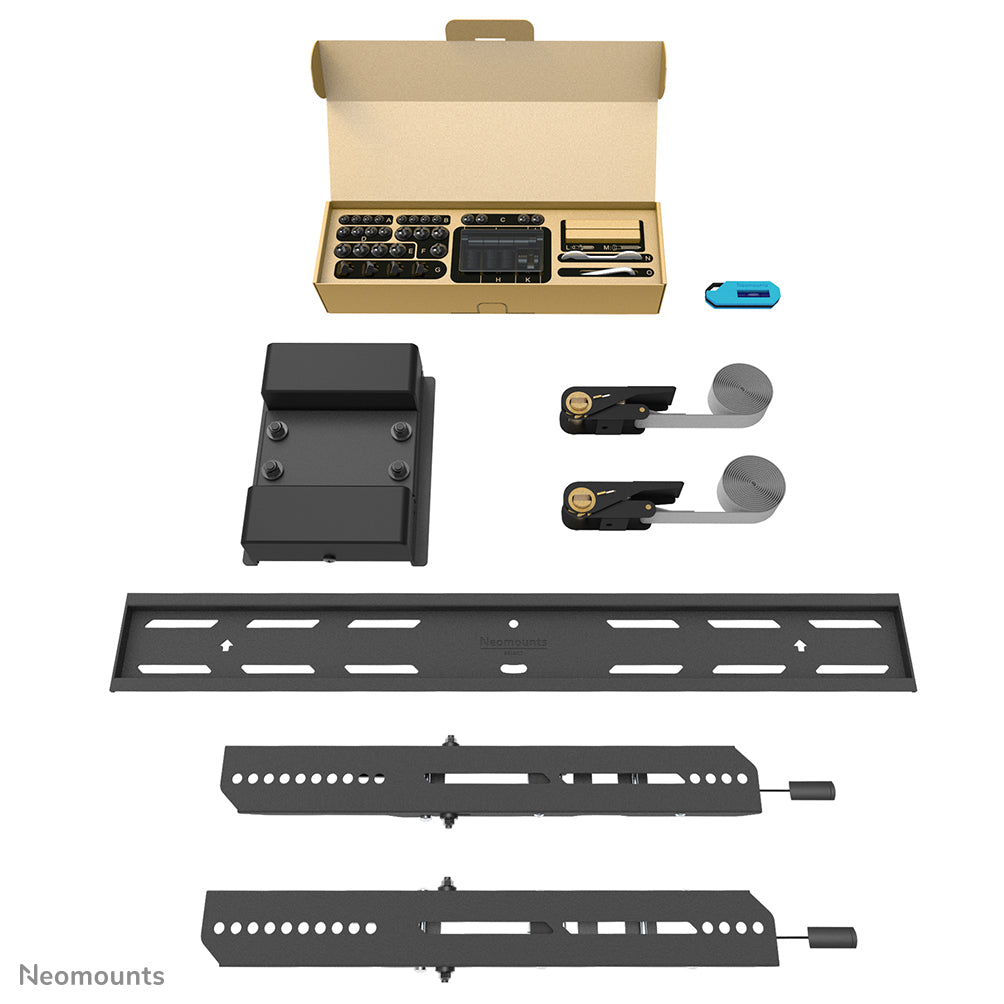 Neomounts WL35S-910BL16 – Displayständer, drehbar, neigbar, für 40–75", VESA 300×100–600×400, bis 50 kg