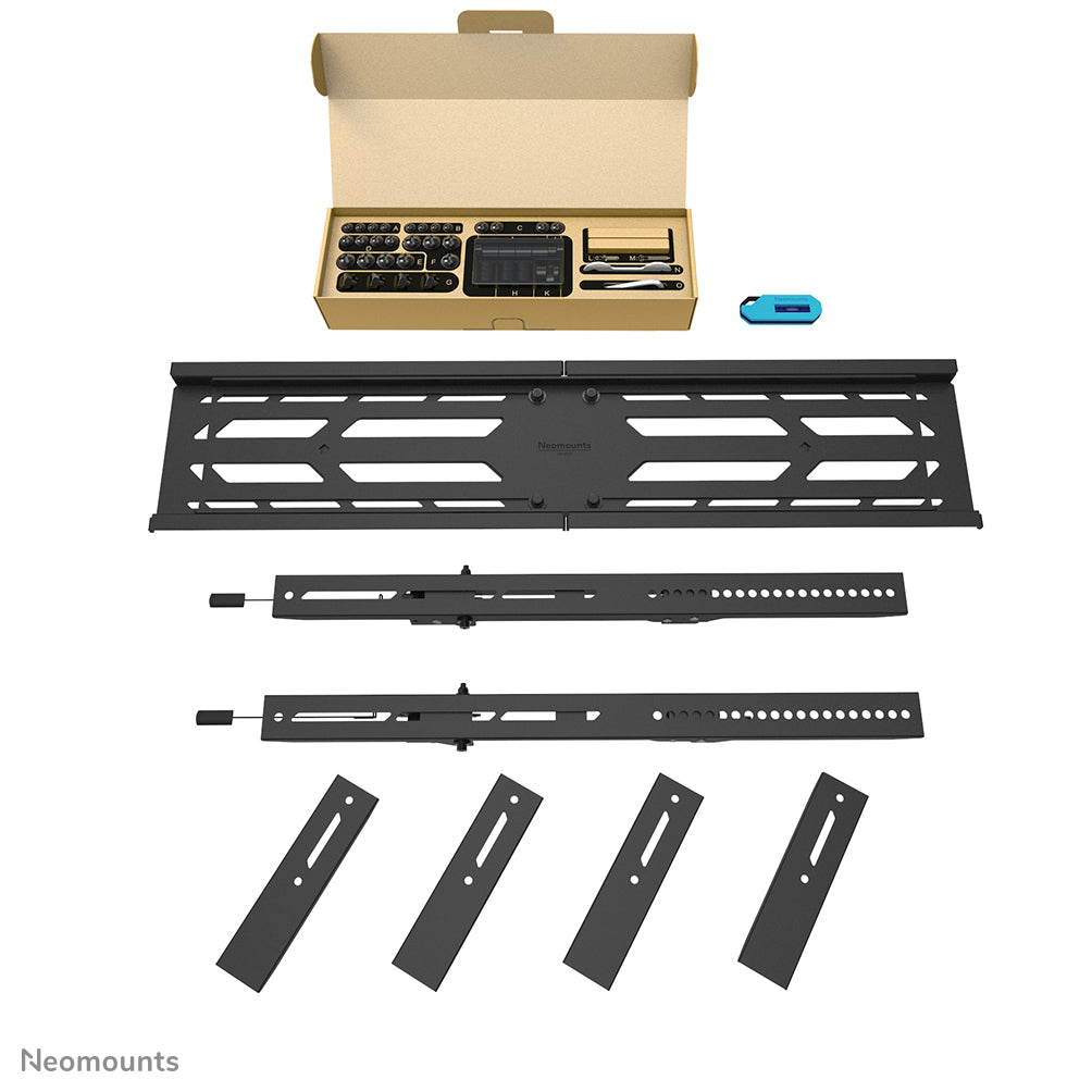 Neomounts WL30S-950BL19 – Wandhalterung, fix, für 60", VESA 700×400, bis 160 kg, schwarz