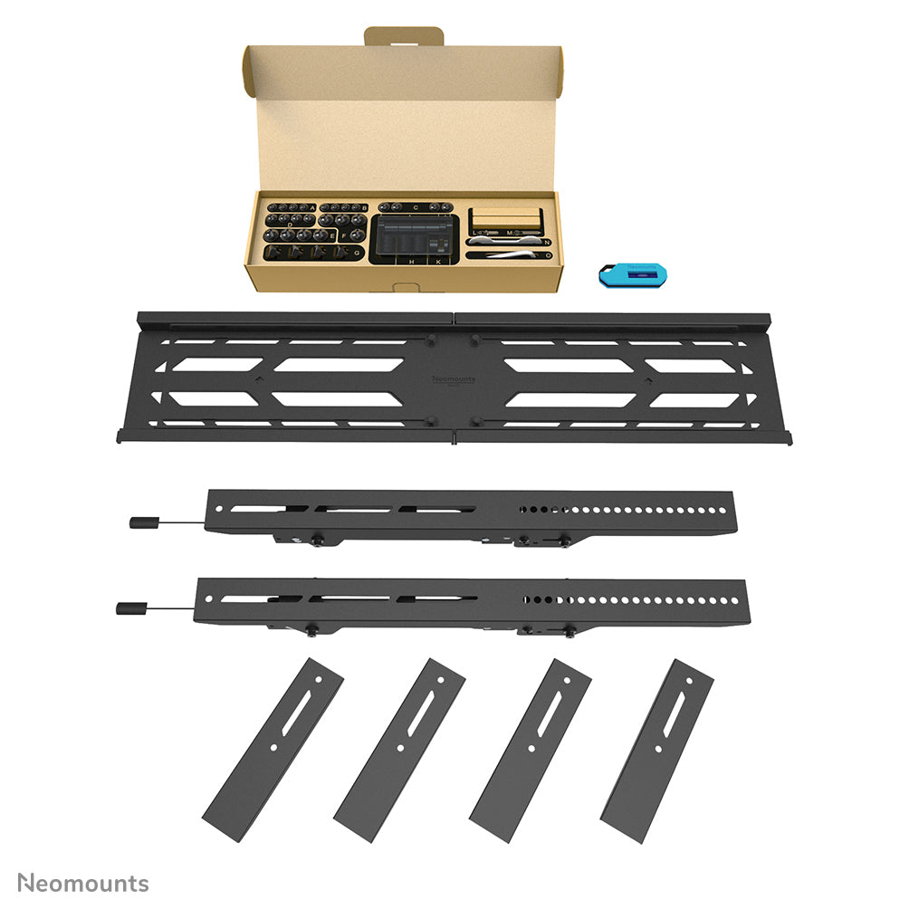 Neomounts WL35S-950BL19 – Wandhalterung, neigbar, für 84", VESA 600×400, bis 160 kg, Schwarz
