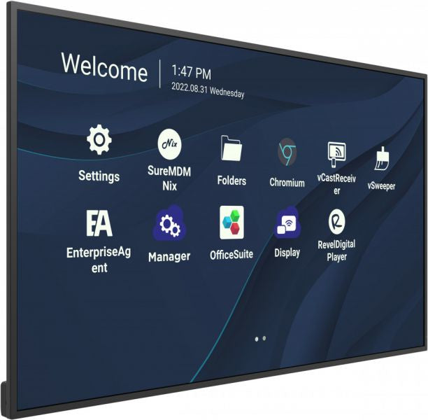 Viewsonic CDE4330 – Signage-Display, 43", Ultra HD 4K, 450 cd/m²