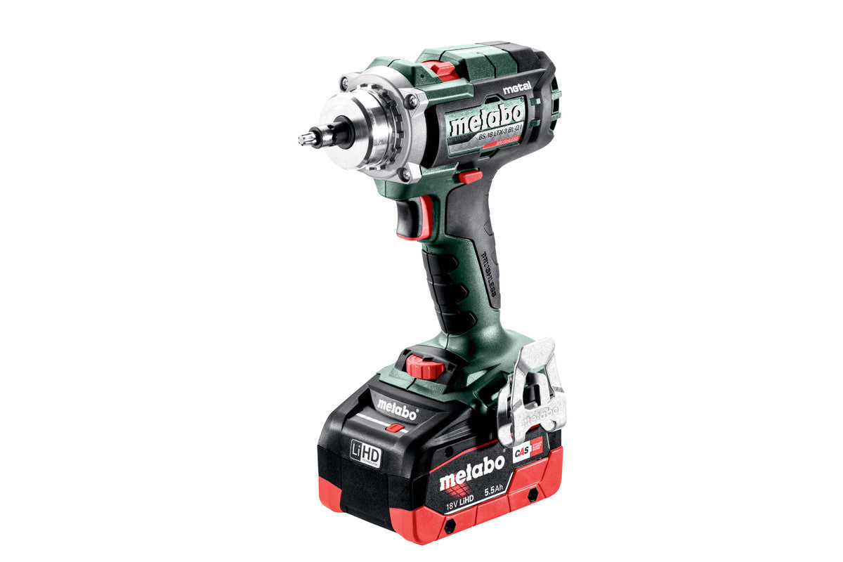 Metabo Bohrschrauber BS 18 LTX-3 BL Q I – 18 V (CAS) – Schnellspannbohrfutter (Ø 13 mm) – 115 Nm – Solo