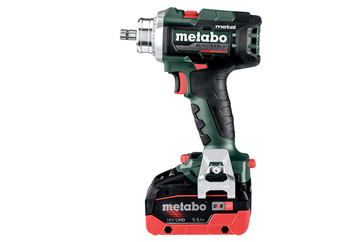 Metabo Bohrschrauber BS 18 LTX-3 BL Q I – 18 V (CAS) – Schnellspannbohrfutter (Ø 13 mm) – 115 Nm – Solo