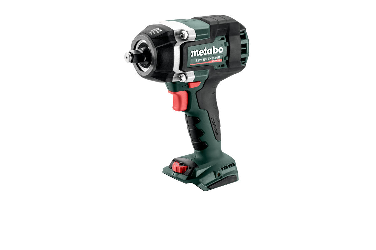 Metabo Schlagschrauber SSW 18 LTX 800 BL – 18 V (CAS) – 1/2" Vierkantaufnahme – 800 Nm – Solo