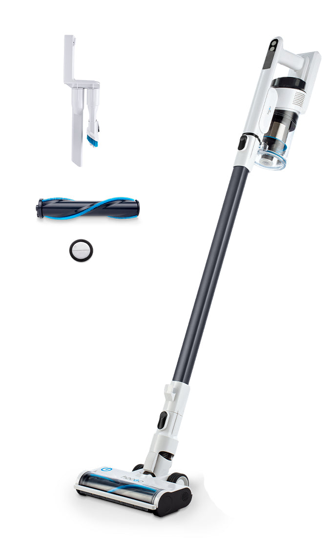 Hoogo Akkustaubsauger S3, 2-in-1 – 50 min, 300 W, 0,5 l Behälter