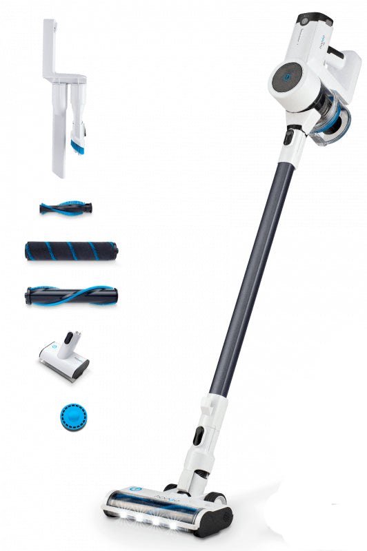 Hoogo Akkustaubsauger S4, 2-in-1 – 60 min, 400 W, Behälter 0,4 l
