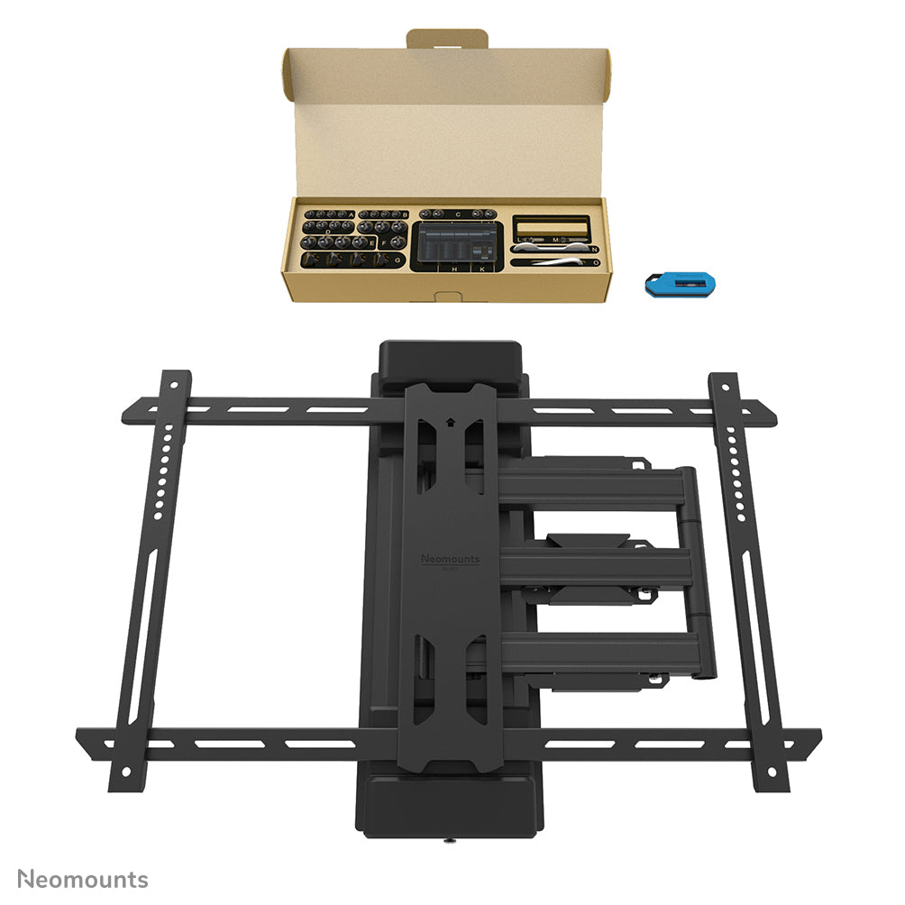 Neomounts WL40S-910BL16 – Wandhalterung, neigbar, für 55", VESA 200×100, bis 45 kg, schwarz