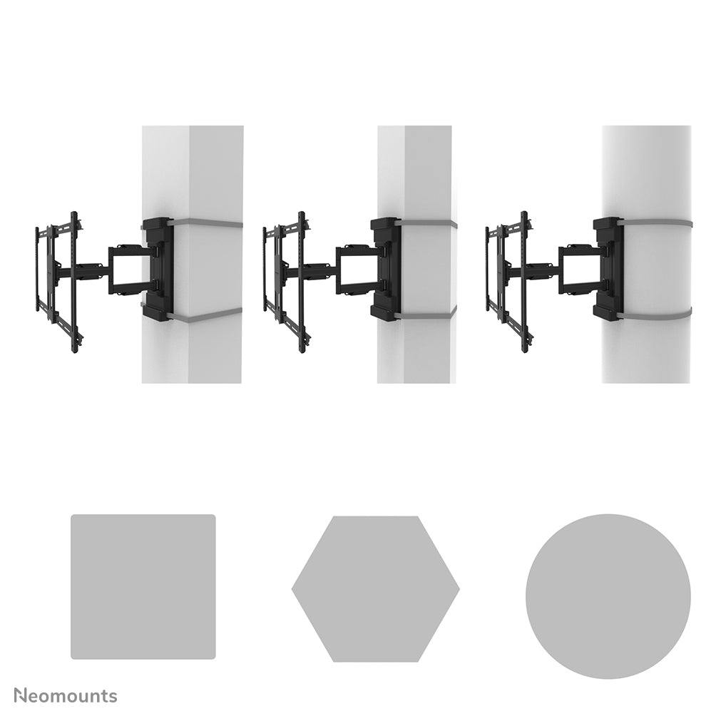 Neomounts WL40S-910BL16 – Wandhalterung, neigbar, für 55", VESA 200×100, bis 45 kg, schwarz