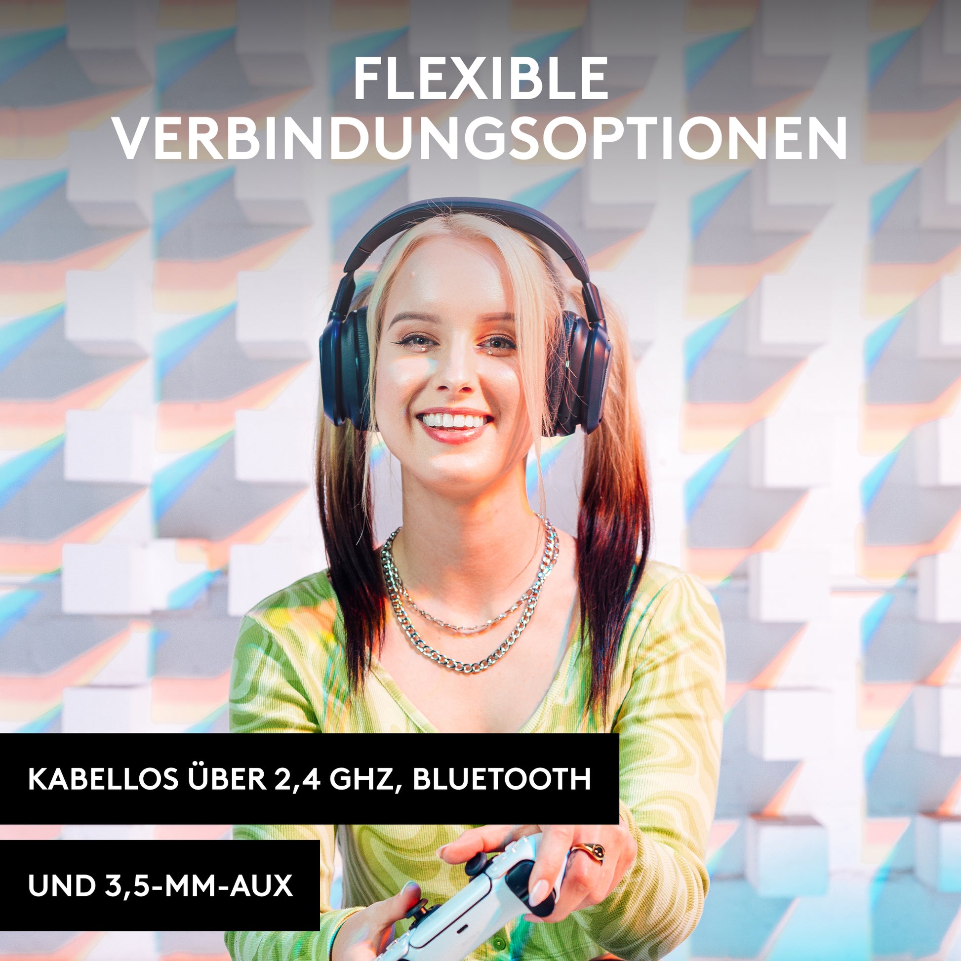 ASTRO Gaming A30 – Bluetooth Gaming-Headset – Dolby Atmos, abnehmbares Mikrofon – Blau/Rot – für PS5/PS4/PC