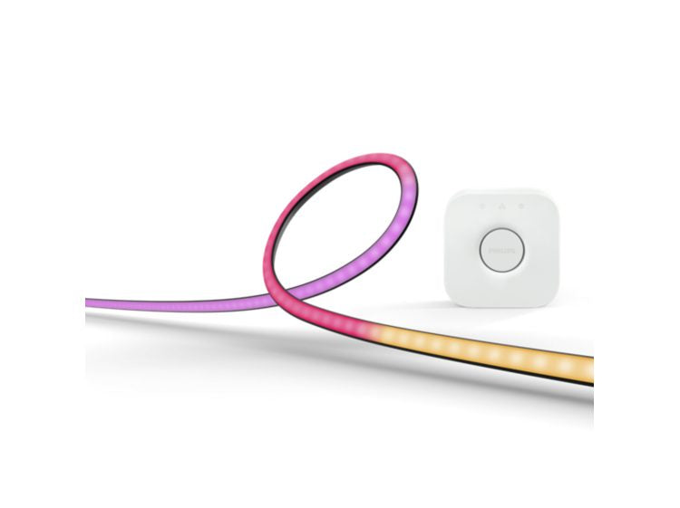 Philips Hue Leuchtstreifen LED Play Gradient – Zigbee für Hue Bridge – 2’000–6’500 K – 90,5 cm – schwarz