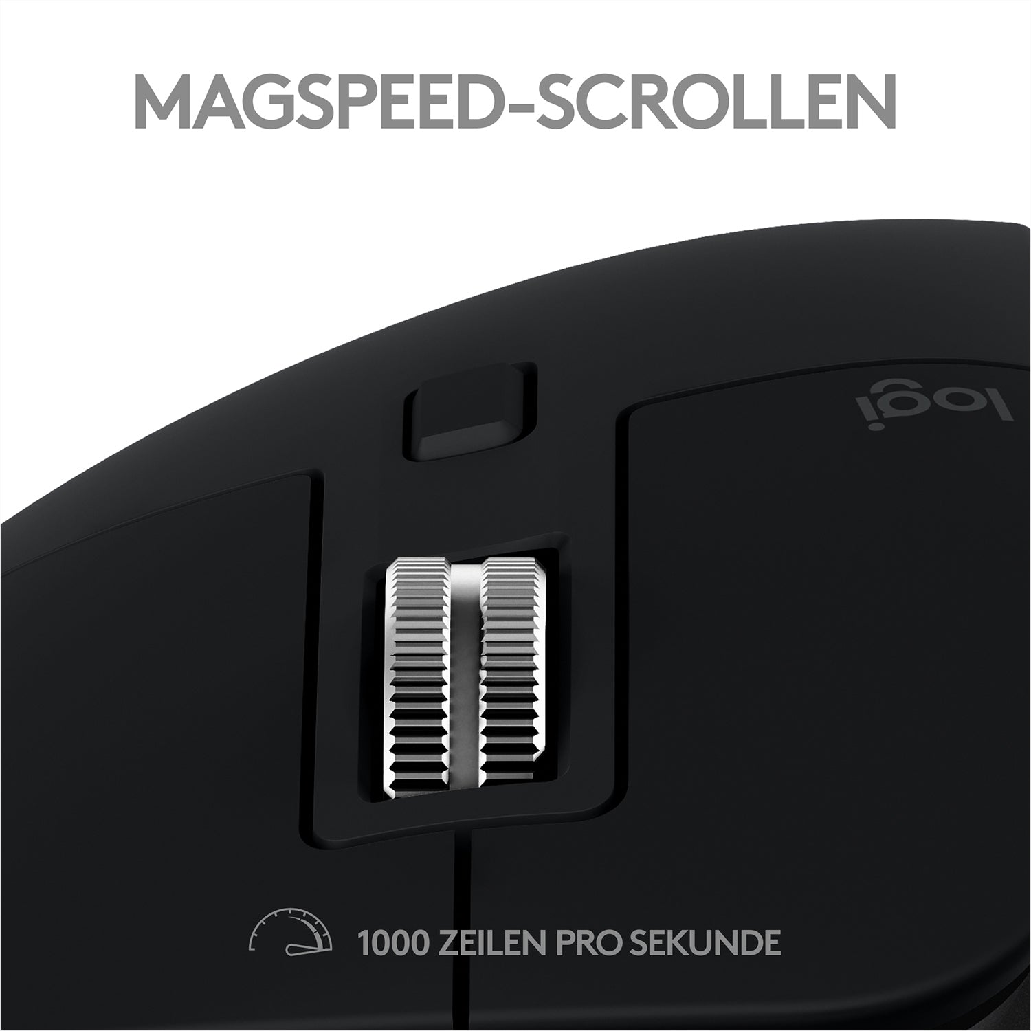 Logitech MX Master 3S für Mac Maus – kabellos, Space Grau