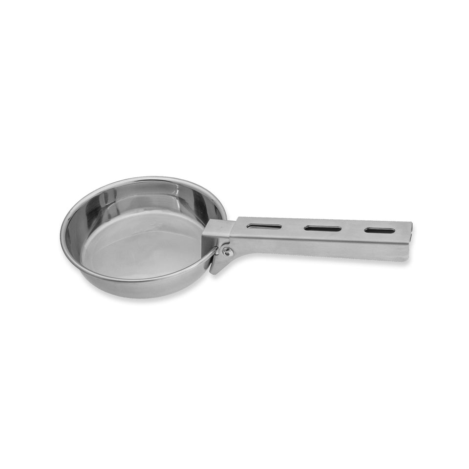 LotusGrill Pfännchen-Set Inox 4-teilig – Ø 13 cm, 5 Stück