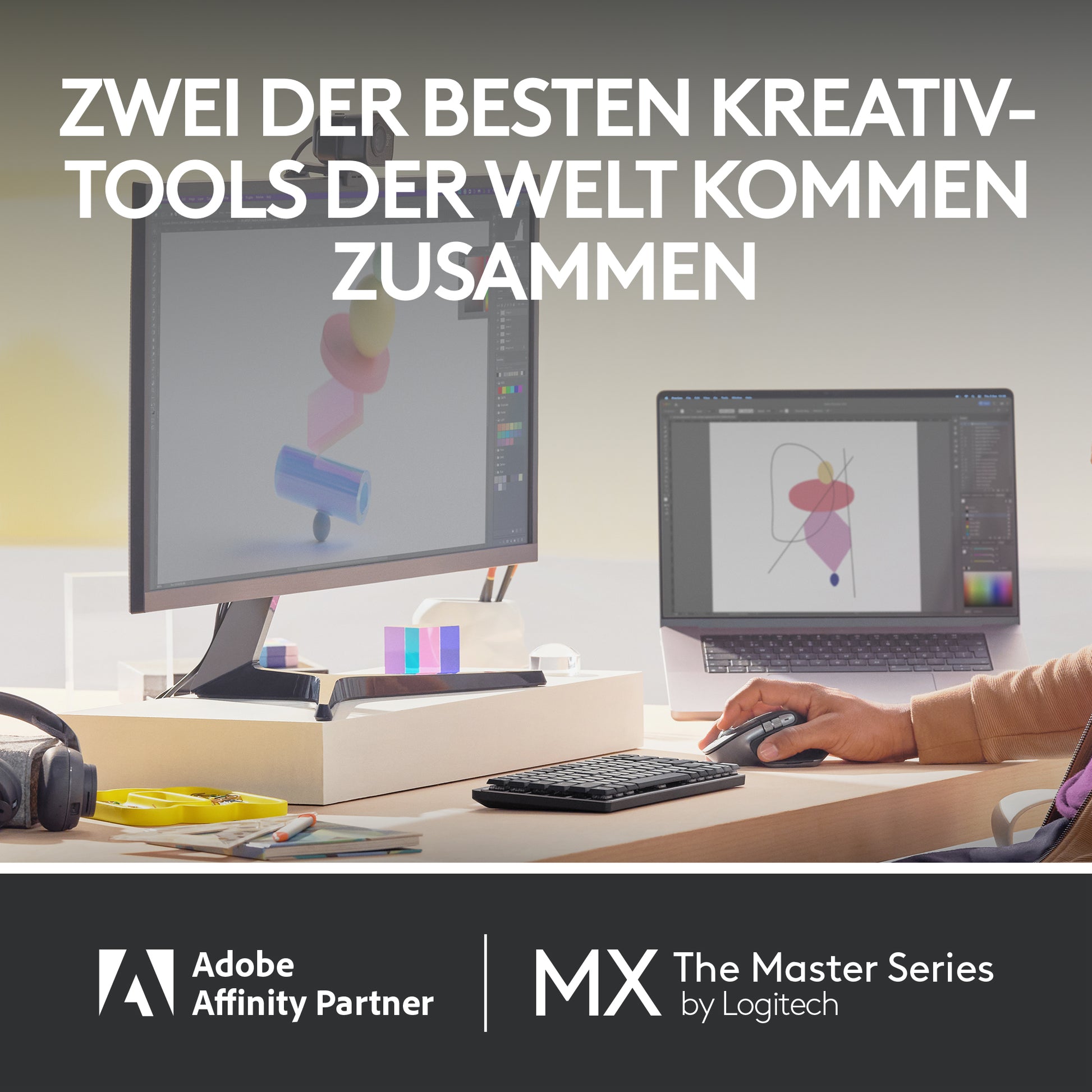 Logitech MX Mechanical Mini – Tastatur, kabellos (Bluetooth/2,4 GHz), CH-Layout (DE-CH), TKL – für macOS