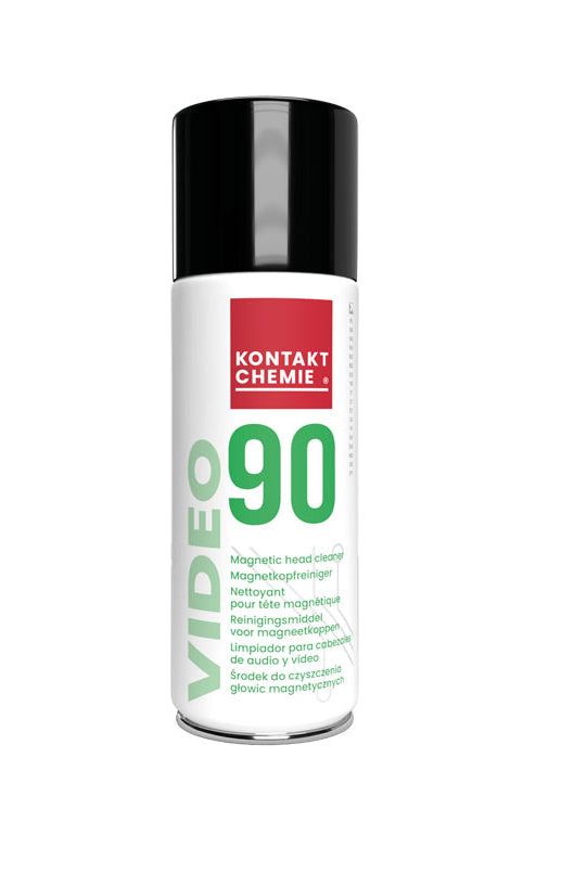 Kontakt Chemie VIDEO 90 Bildschirm-/Elektronikreiniger für Magnetköpfe – 200 ml, 12 Stk.