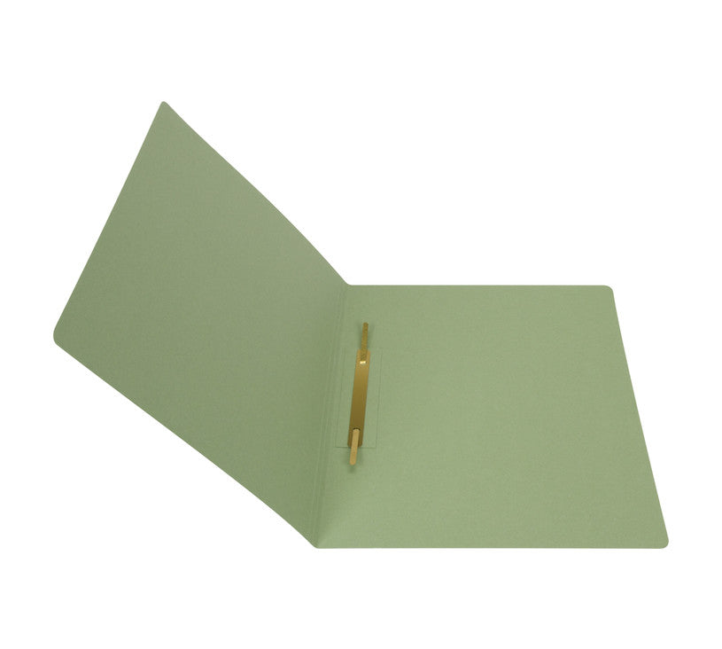 Biella Schnellhefter – A4, Karton, grün, mit Heftzunge, Beschriftungslinien, 240 g/m²