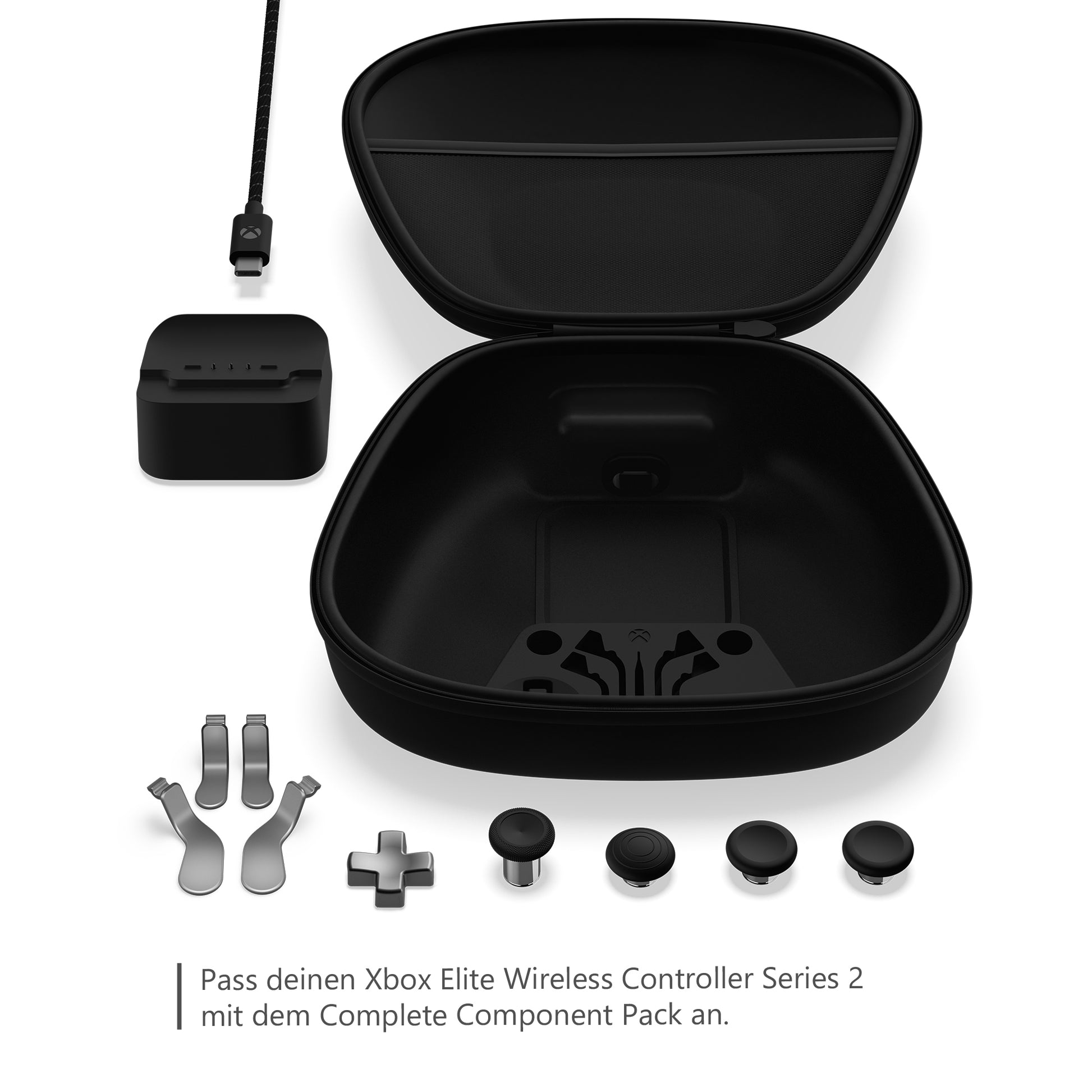 Microsoft Xbox Elite Series 2 – Spiele-Controller-Zubehör, Schwarz/Silber