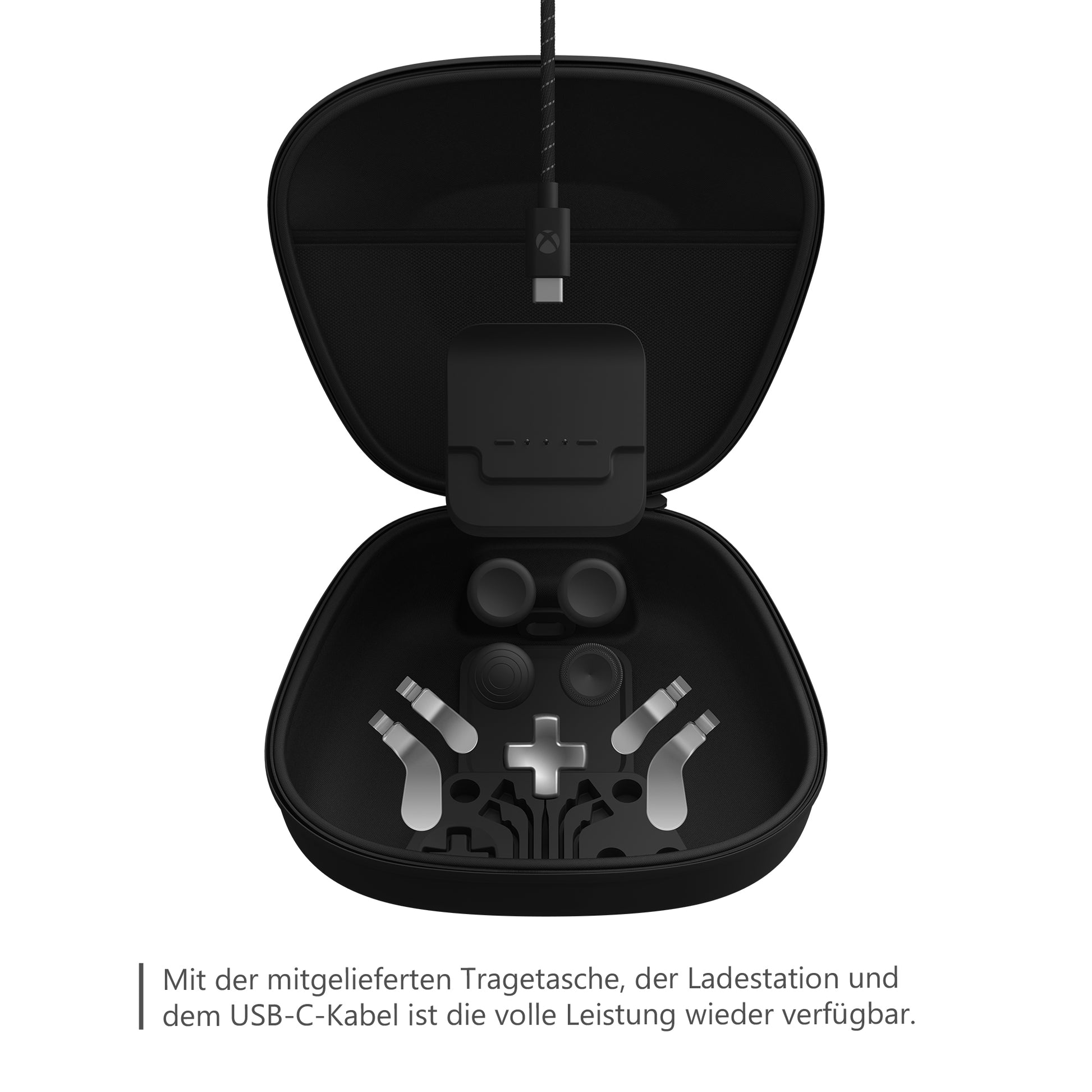 Microsoft Xbox Elite Series 2 – Spiele-Controller-Zubehör, Schwarz/Silber