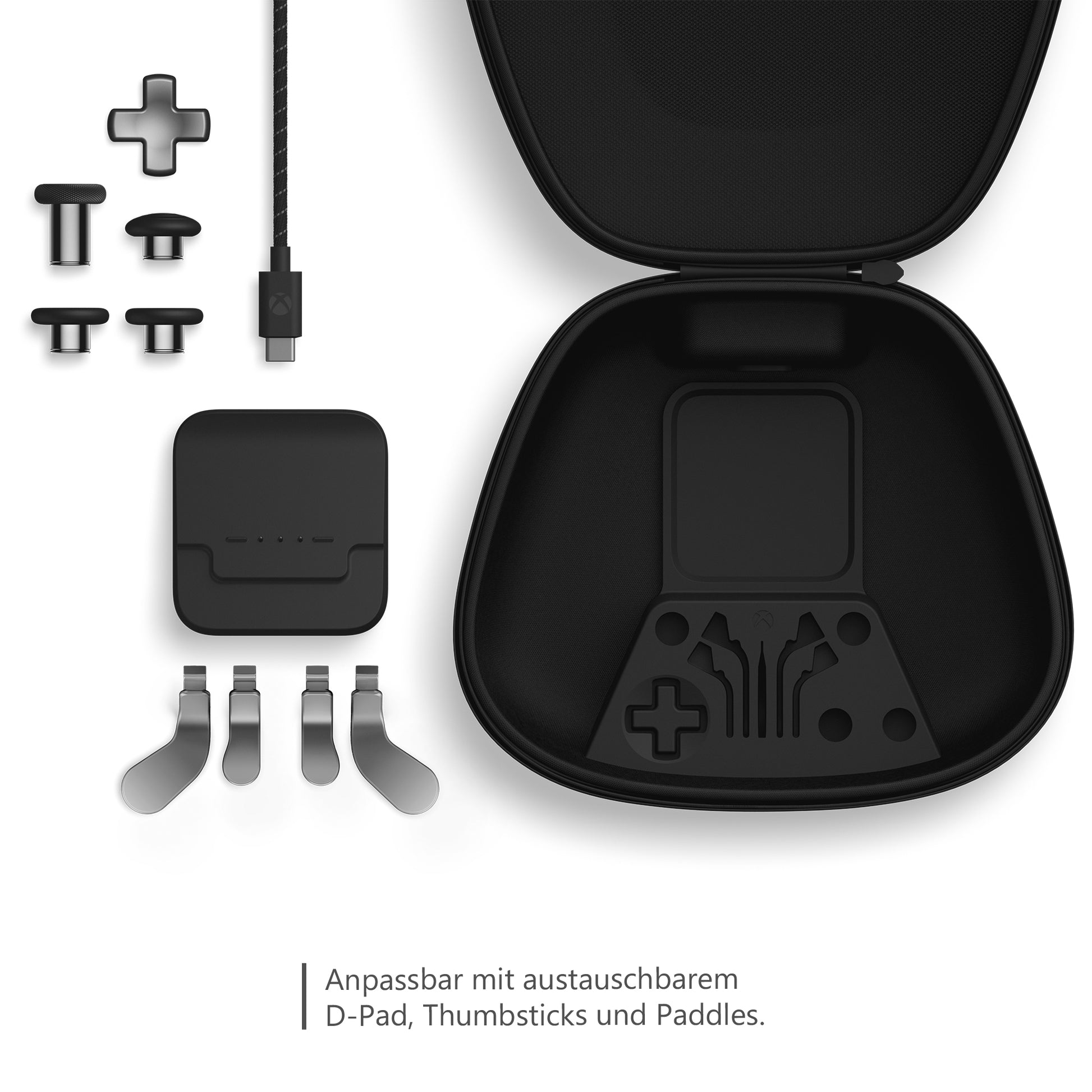 Microsoft Xbox Elite Series 2 – Spiele-Controller-Zubehör, Schwarz/Silber