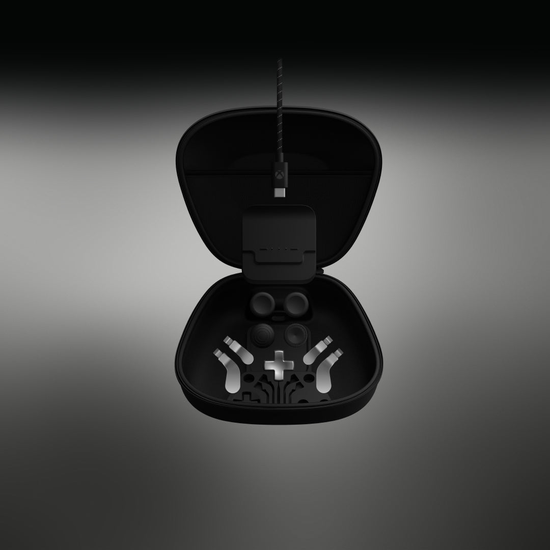 Microsoft Xbox Elite Series 2 – Spiele-Controller-Zubehör, Schwarz/Silber