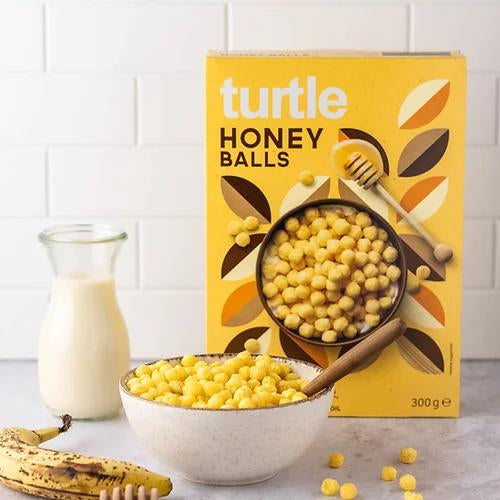turtle Honey Balls Cornflakes – Honig, bio – 300 g