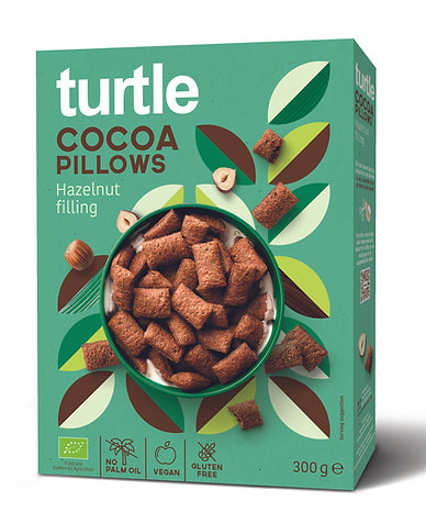 turtle Knusper Kissen – Schokolade, bio, glutenfrei – 300 g