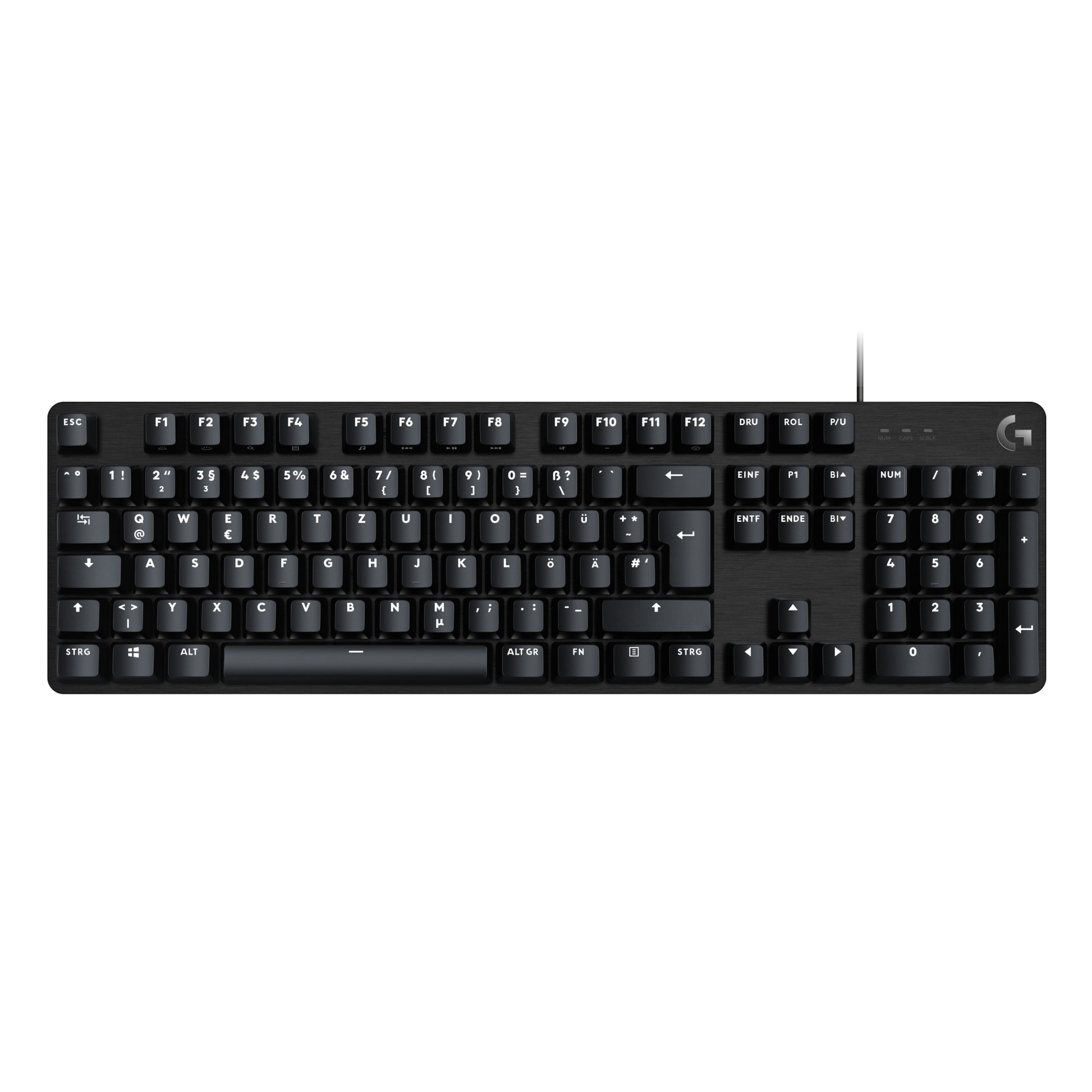 Logitech G G413 SE – Gaming-Tastatur – Mechanisch, Kabelgebunden – USB-A – QWERTZ (CH) – Beleuchtet – Schwarz